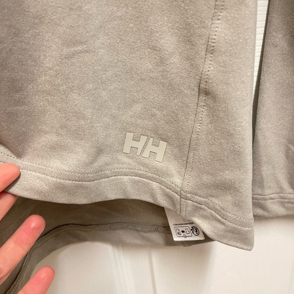 Helly Hansen Grey Quarter Zip Pullover - image 4